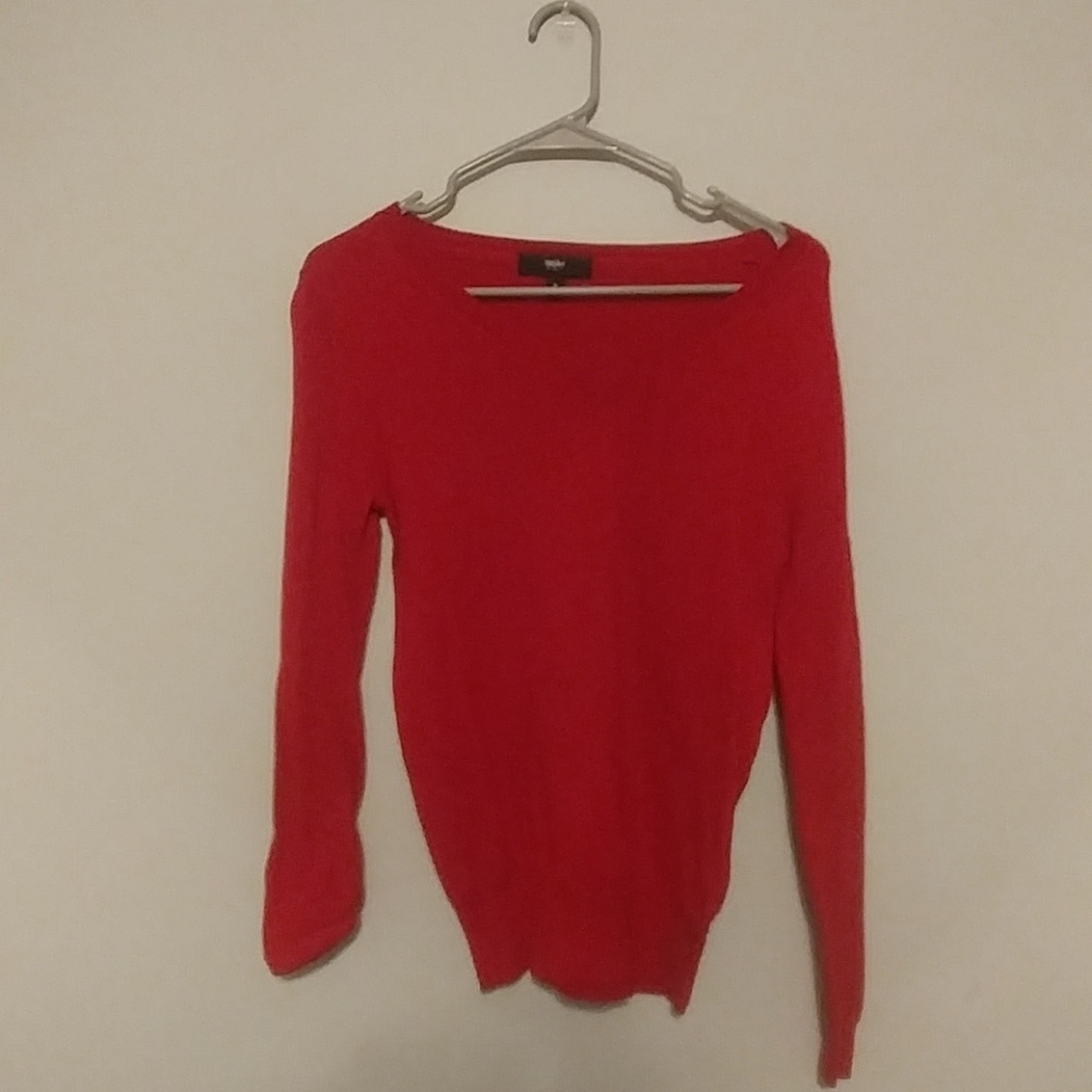 Red sweater